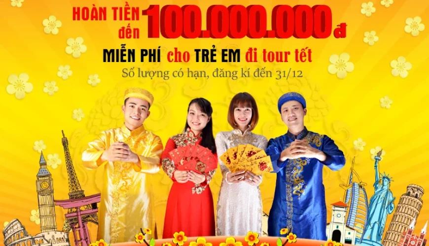 khuyen mai du lich tet am lich du lich viet